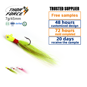 Thorforce 3D Fish Eyes Hicking Jig Heads للتونة - من 45 ملم إلى 70 ملم