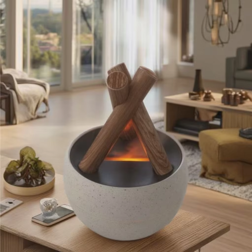 100ml fire flame Electric USB Ultrasonic Air Humidifier