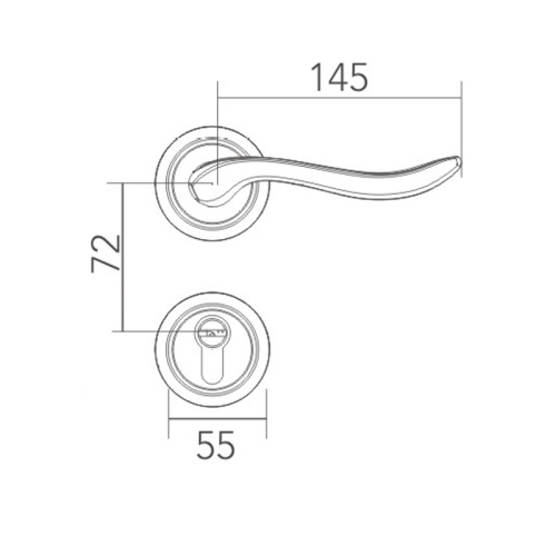 Mecanismo de bloqueo de puerta silencioso