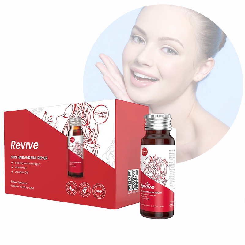 100% Natural Dietary Supplement Collagen Peptide Low Molecule Collagen Oral Liquid for Anti-Aging