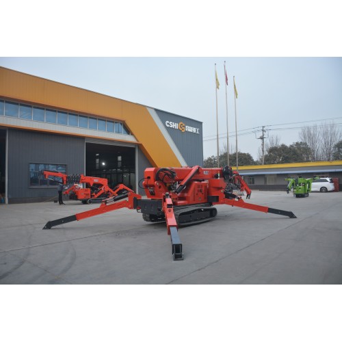8 тонн Crawler Spider Crane со складной ногой