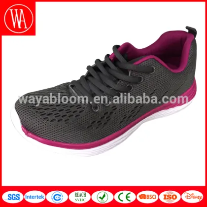 Women red lace up casual shoes