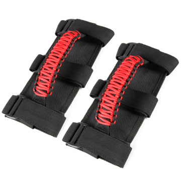 ATV UTV Car Interior Paracord Roll Bar Grab Handle with Adjustable Straps