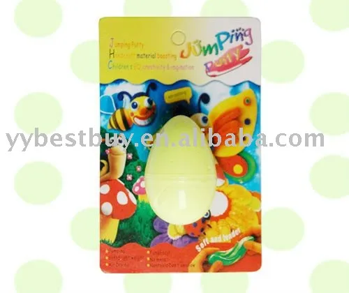 egg shaped play dough/modeling clay toy set