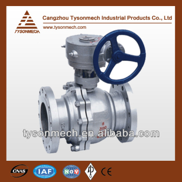 Tysonmech hot sale chemical resistant hydraulic wcb ball valve