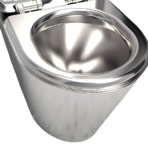 Anpassbare Toilettenschüssel aus Edelstahl