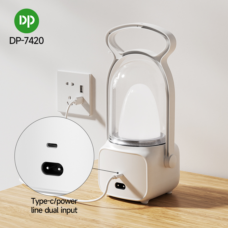 LED Rechargeable Camping Lantern Portable Hanging Stepless Adjustment