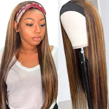 SPARK Highlight piano 4/27 Straight 30 inch lace closure wig Ombre 13X4X1 virgin transparent HD lace front human hair wigs