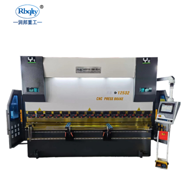 CNC Electric Hydraulic Servo Press Brake Machine WE67K-125T3200 DA53T
