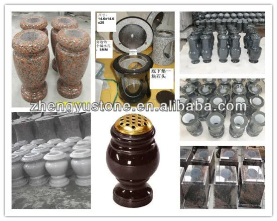 Granite marble stone Vase