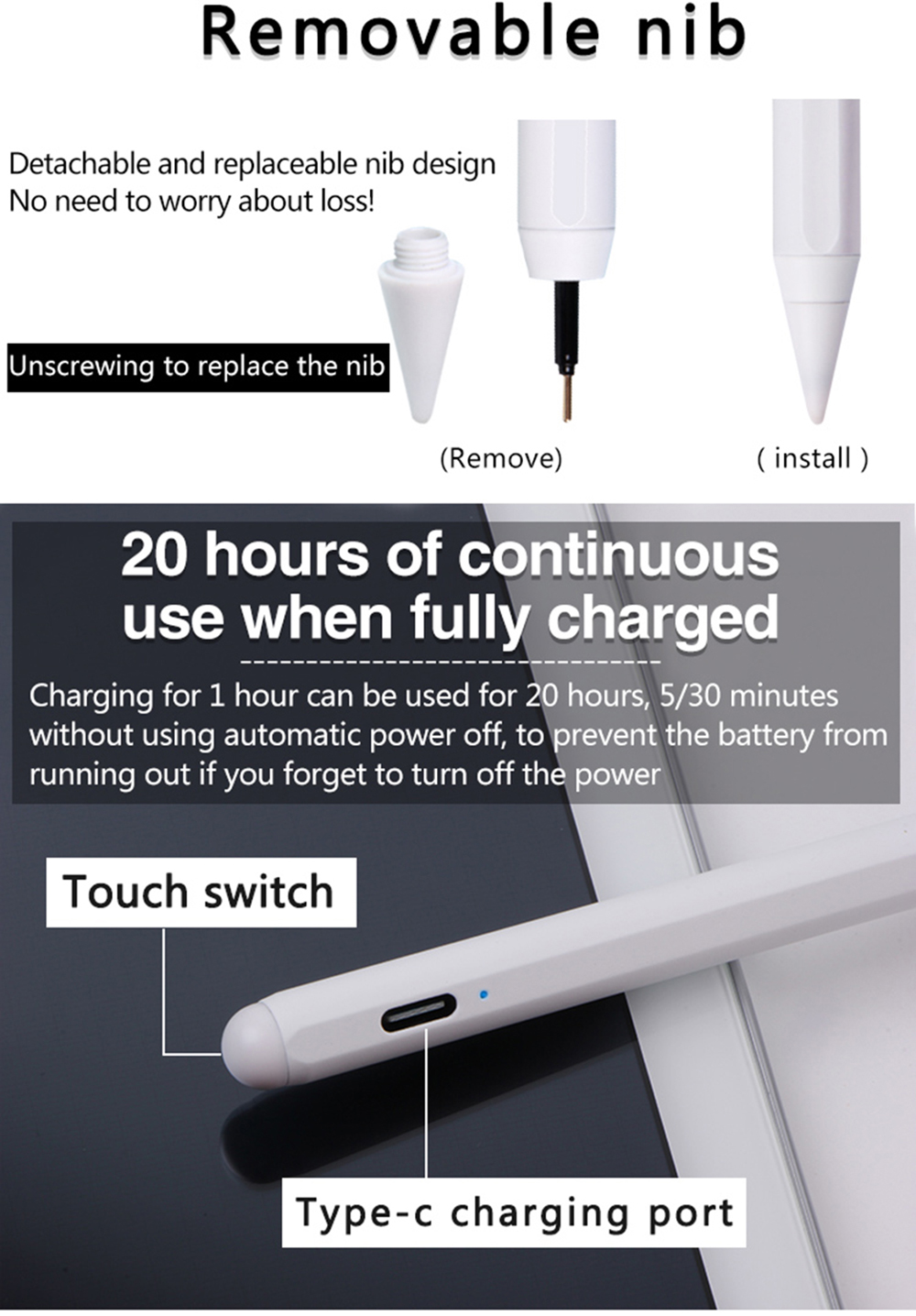 stylus pen for smart board