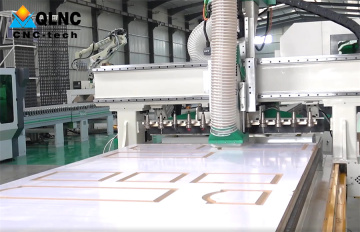 Macchina del router di CNC di nidificazione di produzione di mobili in legno ATC