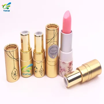 Free design wholesale cosmetic cardboard lip balm tube lipstick package