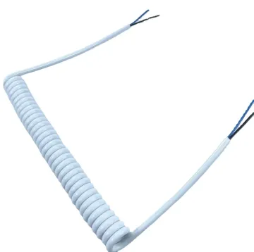 24AWG 26AWG Curly Electrical Cable - Retractable Spiral Wire