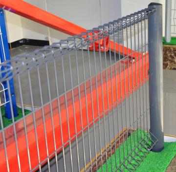 Pvc Coated Rolling Top Wire Mesh Panels