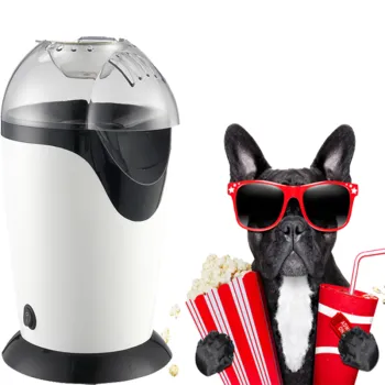 1200W Portable DIY Hot Air Popcorn Maker - New Design for Home Use
