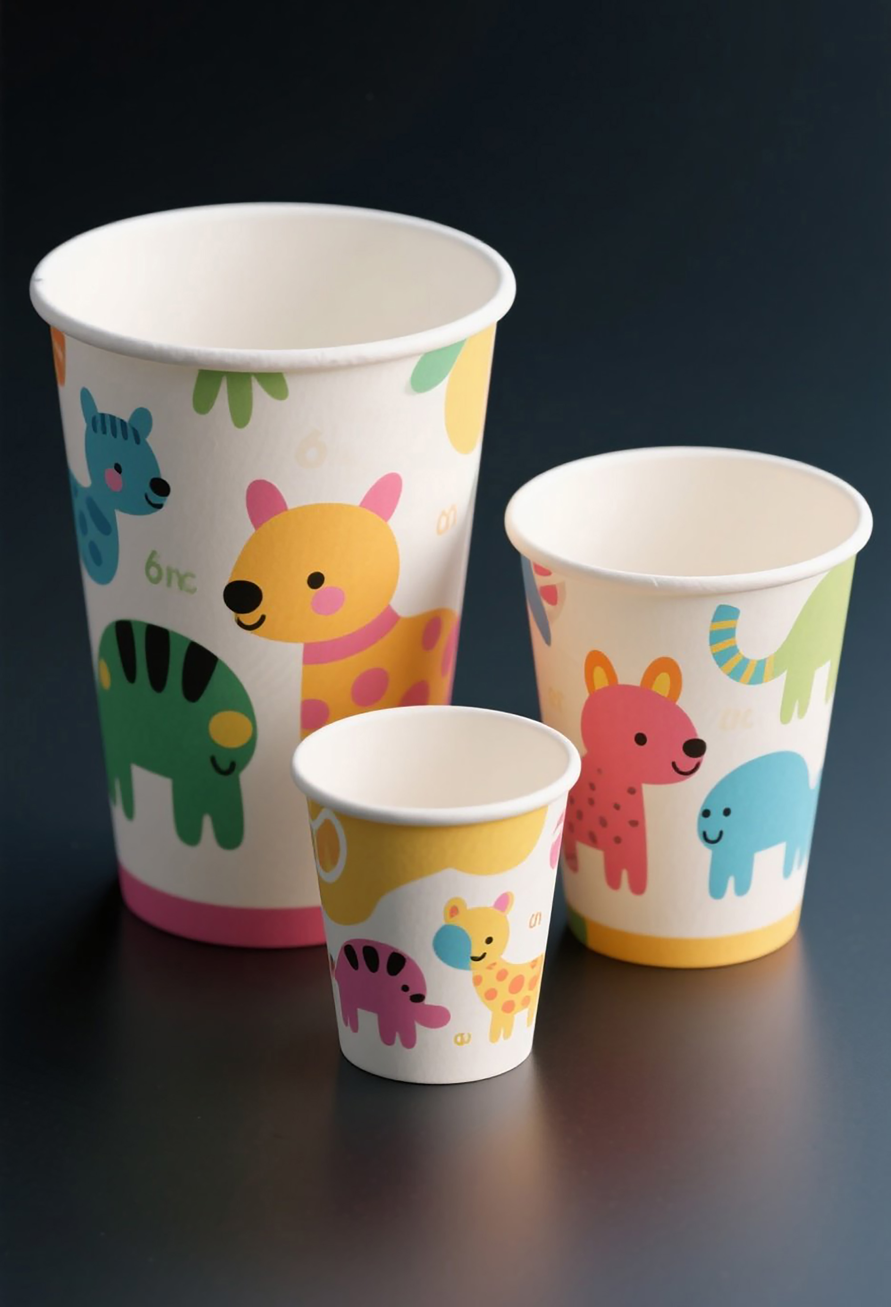 Paper cup for hot drinks