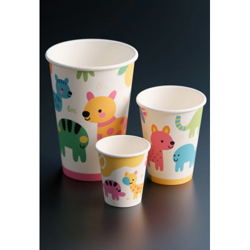 Paper cup for hot drinks