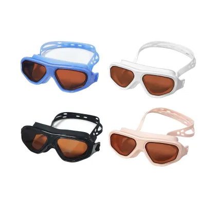 2021 Factory Wholesale Men Women Swim Glasses Waterproof Anti-fog HD Transparent Myopia Swimming Goggles