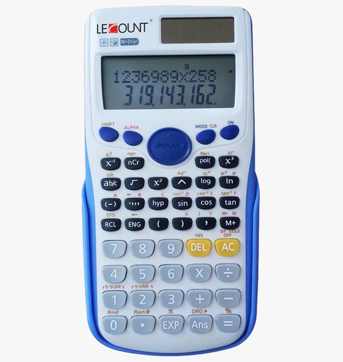 12+10 Digits 240 Function Dual Power Scientific Calculator (LC758B)