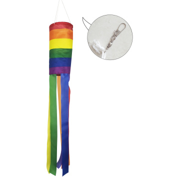 Niestandardowy nadruk Windsock Rainbow