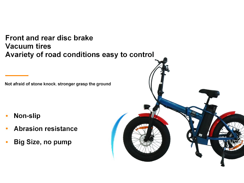 tubeless tire electric bicycle