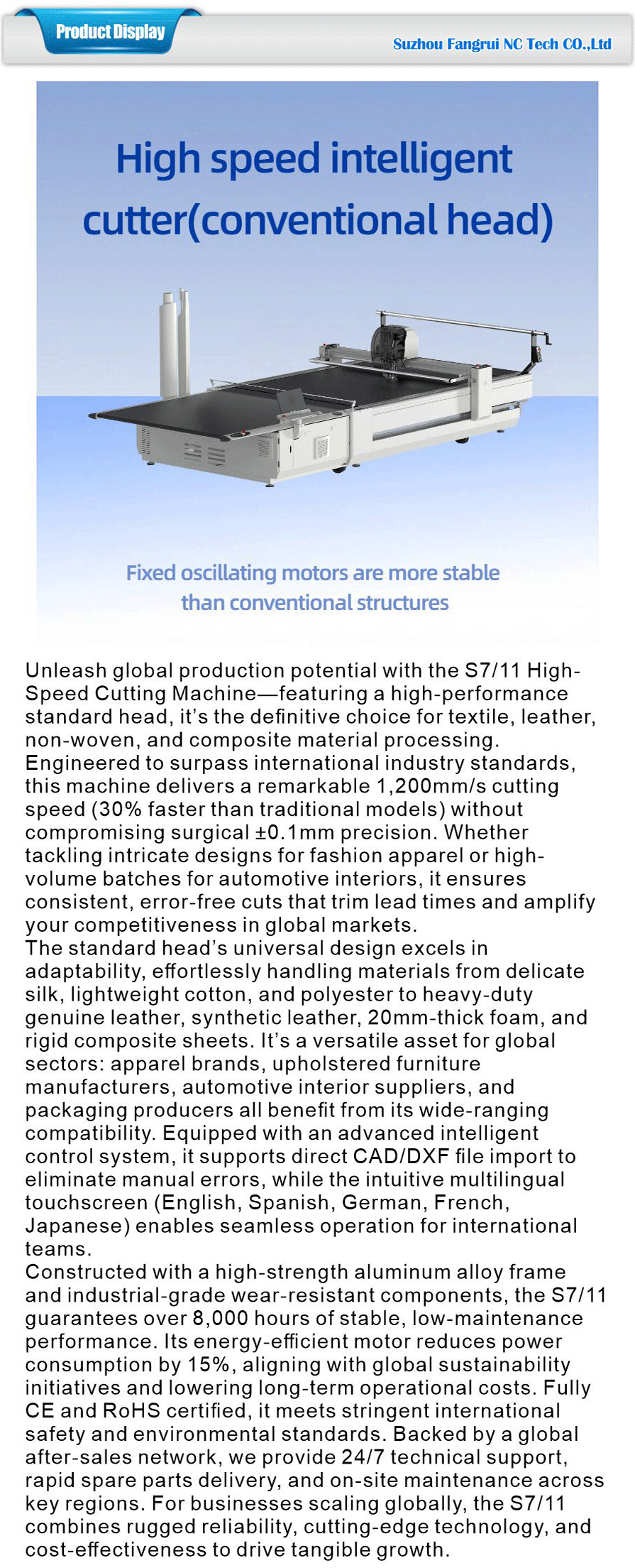 High-speed Cutting Machine - Standard Head - Standard Speed Type-xiangqing1-FR006
