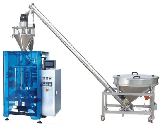 Powder Screw Auger Feeder with Conveyor Belt Elevator and Hopper