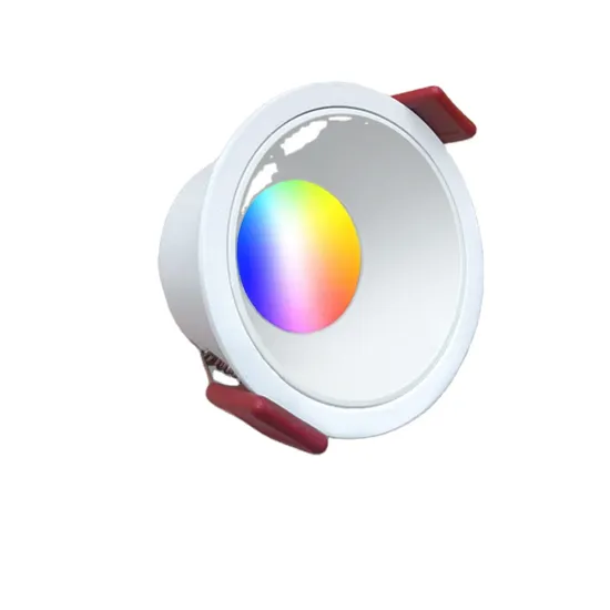 RGBW 12W Round IP44 Antiglare Trimless COB LED Downlight for Hotel Projects