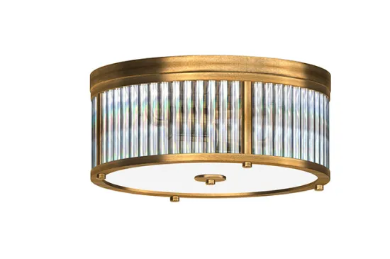 Modern Crystal Flush Mount Ceiling Light