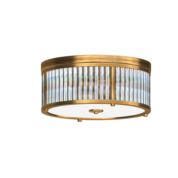 China Vintage Bedroom Flush Mount Ceiling Light Manufactory