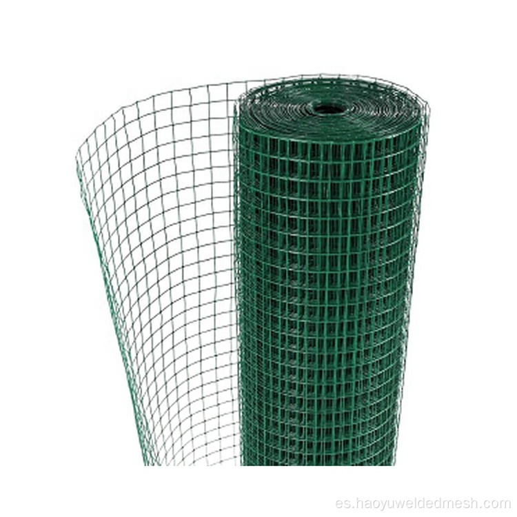Malla de alambre recubierta de PVC para jaulas de animales