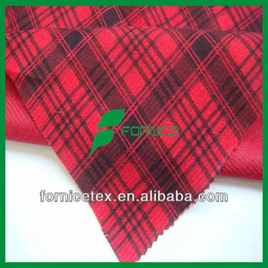 100% polyester paper printed loop velvet fabric