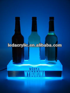 WYBOROWA WODKA ILLUMINATED BOTTLE DISPLAY