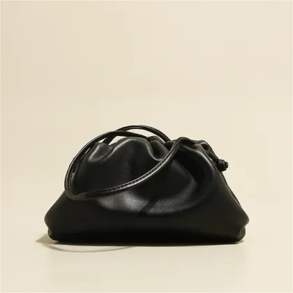 Cloud Elegance: Soft Leather New Cloud Bag