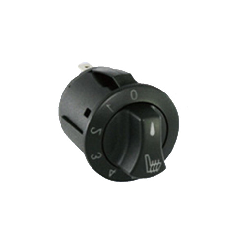 Interruptores giratorios automotrices LED de 6 posiciones 12V / 24V