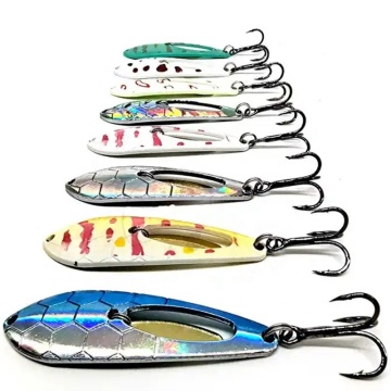 Hot Telling 1.8g 5g 10g Metal Spoon Spinner Fishing Lures