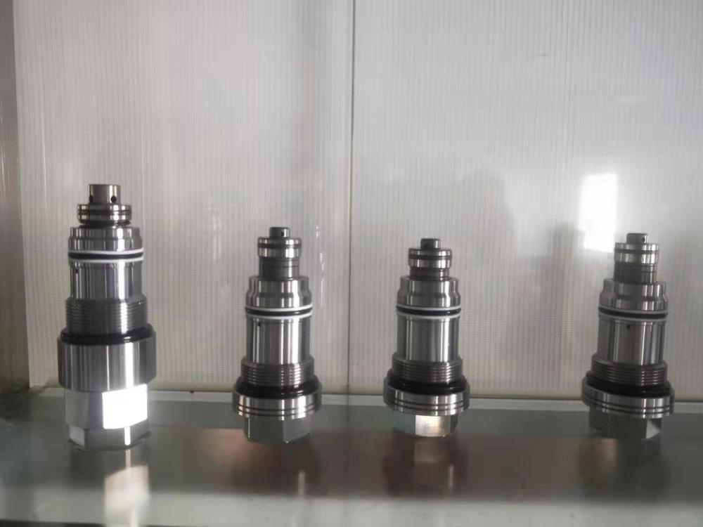 Custom Relief Valve for Excavator Components Machining