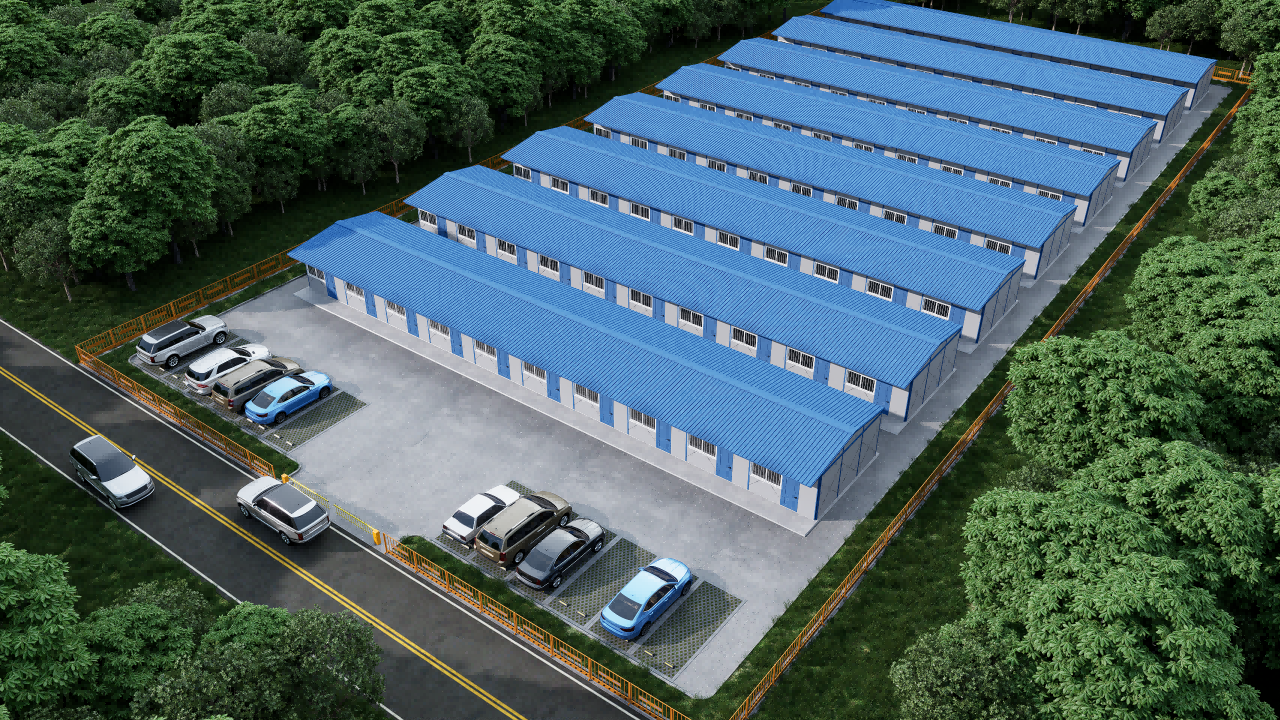 prefabricated container office