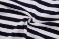 Cardigan Poket Dada Butang Bersatu Boy&#39;s Knitted Stripe