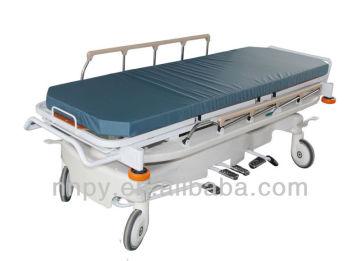 Patient stretcher trolley