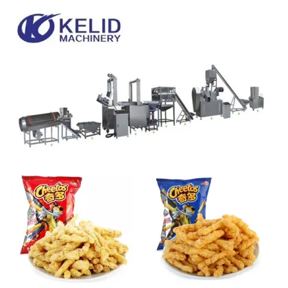 Kurkure Nik Naks Cheetos Production Line