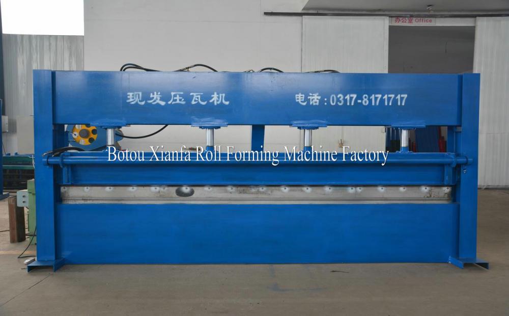 Galvanized Steel Sheet Hydraulic Roof Panel Bending Machine