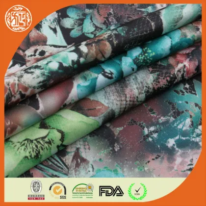 2015 digital print scuba mystique spandex fabric