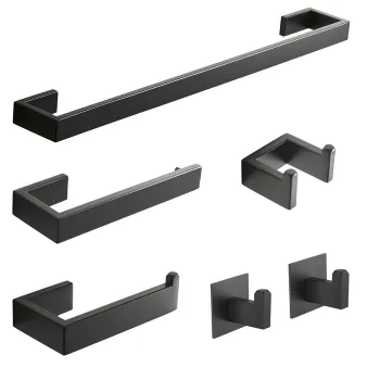Fapully 304 Stainless Steel 6-Piece Bath Hardware Set