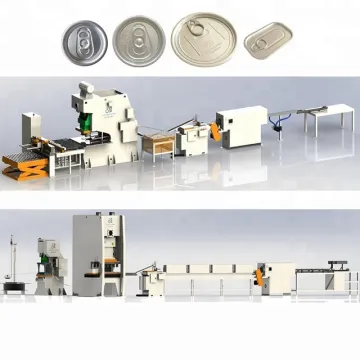 easy open end making machines for cola cans