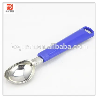 SK-114 plastic handle stainless steel ice cream tools