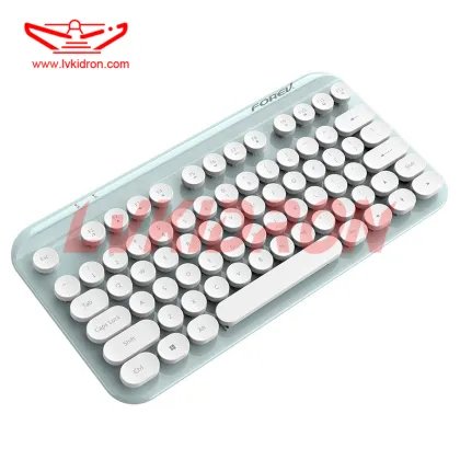 LVKI-WI8 75-Key Retro Mute Wireless Keyboard: A Convenient Computer Hardware and Software Solution