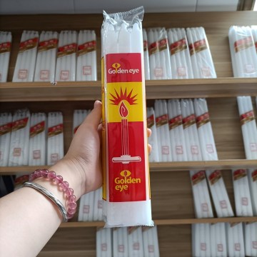 Candle wholesale Cheap 50g White wax fluted candle