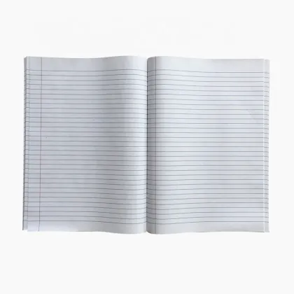 A5 Manuscript Book with 192 Single-Lined Pages